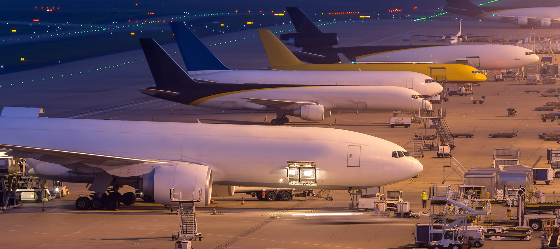 On board courier airport